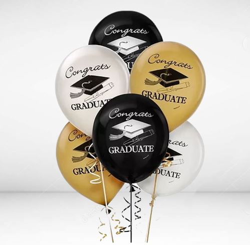 Graduation Helium Balloon Bouquet 60
