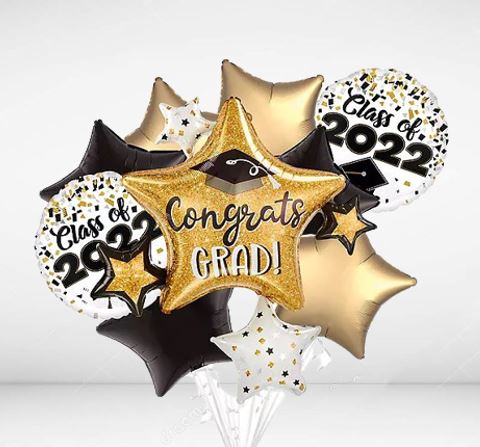 Graduation Helium Balloon Bouquet 61