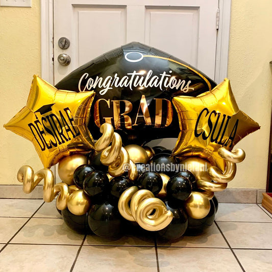 Graduation Helium Balloon Bouquet 64
