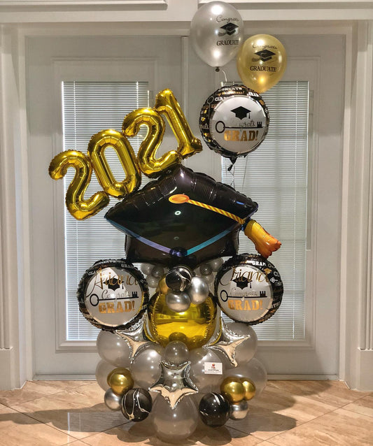 Graduation Helium Balloon Bouquet 66