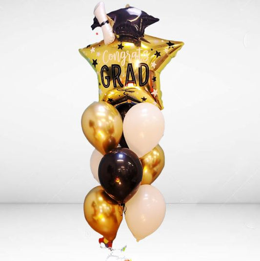 Graduation Helium Balloon Bouquet 7