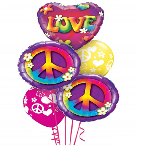 Party Balloon 60s Balloons Bouquet 