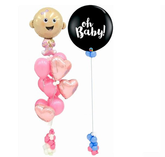Party Balloon Gender Reveal Bouquet 10