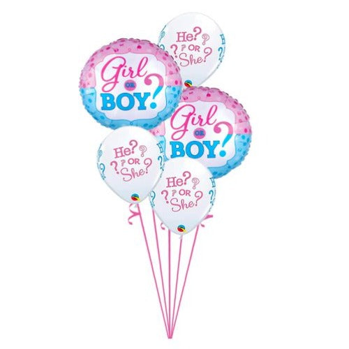 Party Helium Balloon Baby Shower Bouquet 7