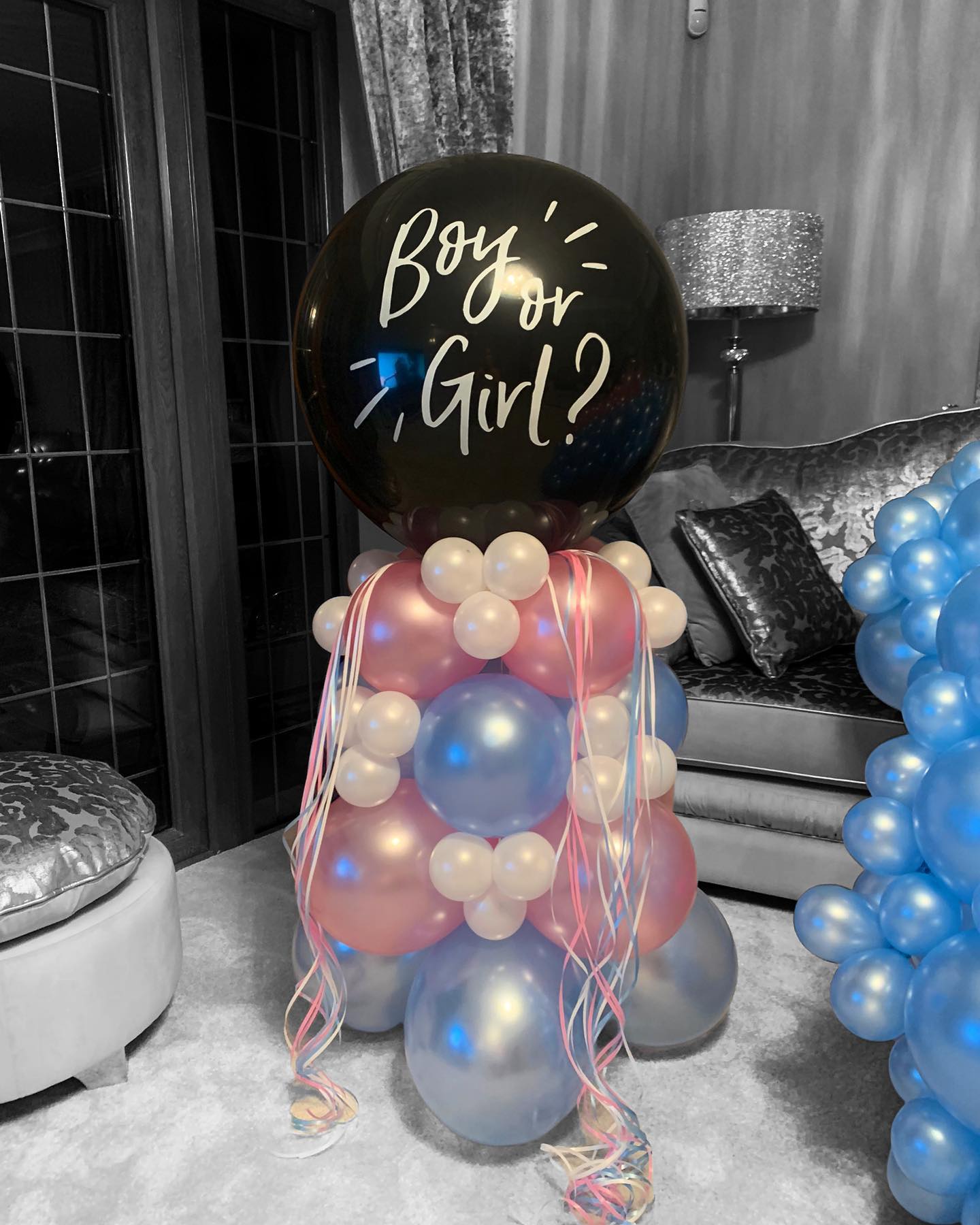 Party Helium Balloon Baby Shower Bouquet 32