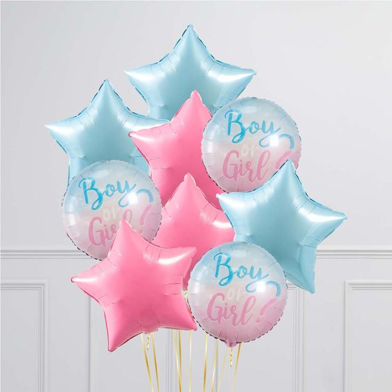 Party Helium Balloon Baby Shower Bouquet 39
