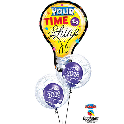 Party Balloon Grad Insider Balloons Bouquet