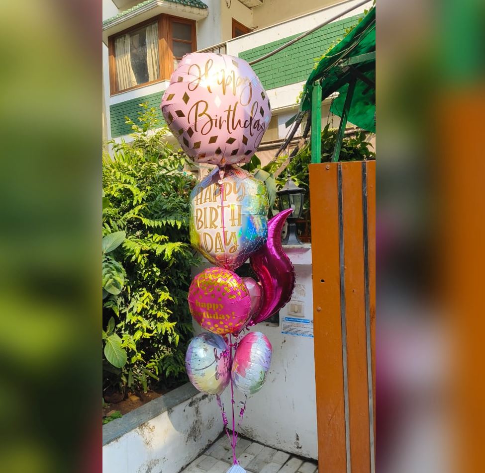 HBD Balloon Bouquet