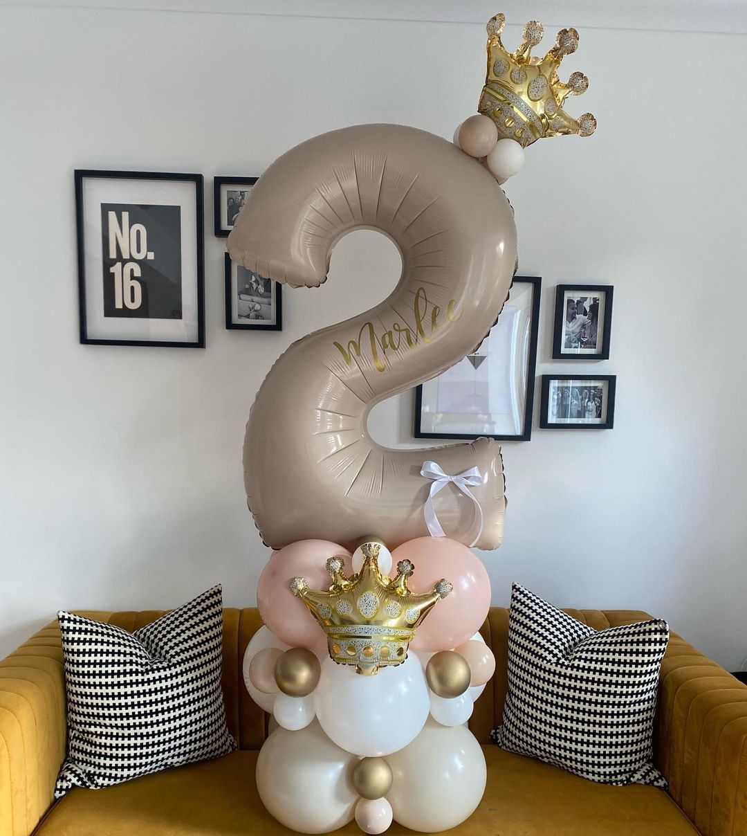 2ND BIRTHDAY BALLOON CLUSTER