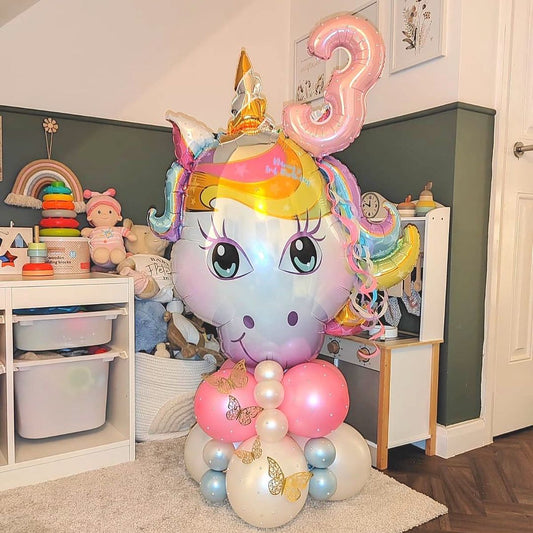 3rd Birthday Balloon Bunch