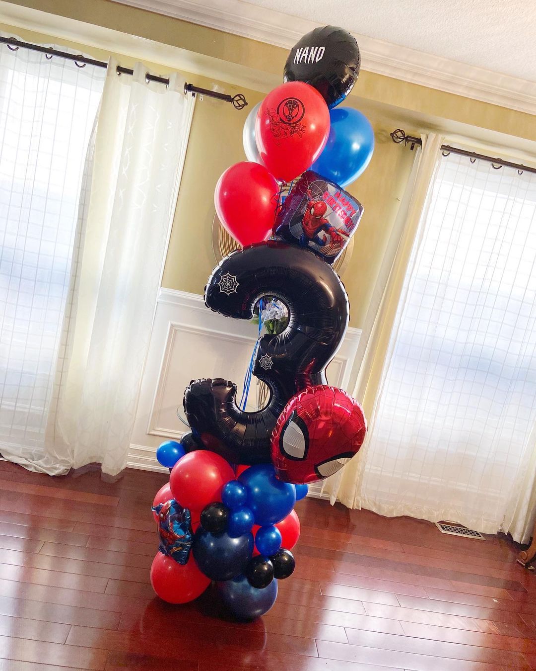 3rd Birthday Personalize Balloon