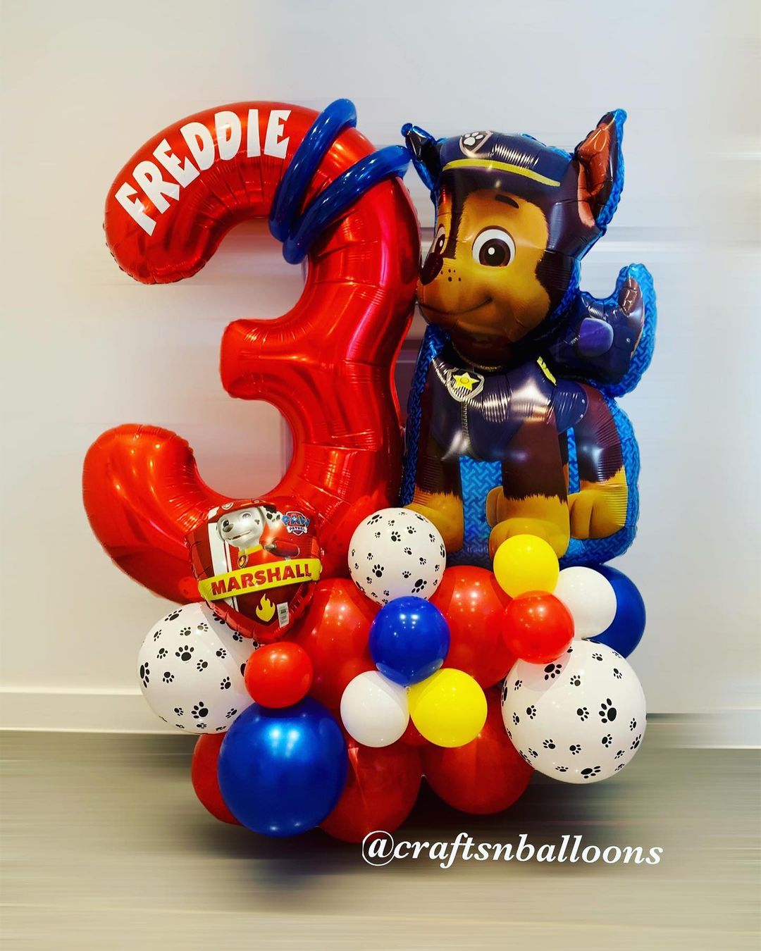 3rd bBirthday Balloon