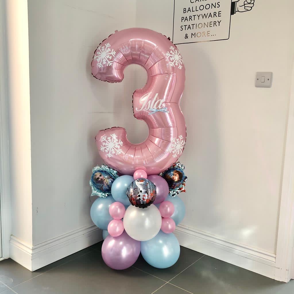 3rd Birthday Personalize Balloon
