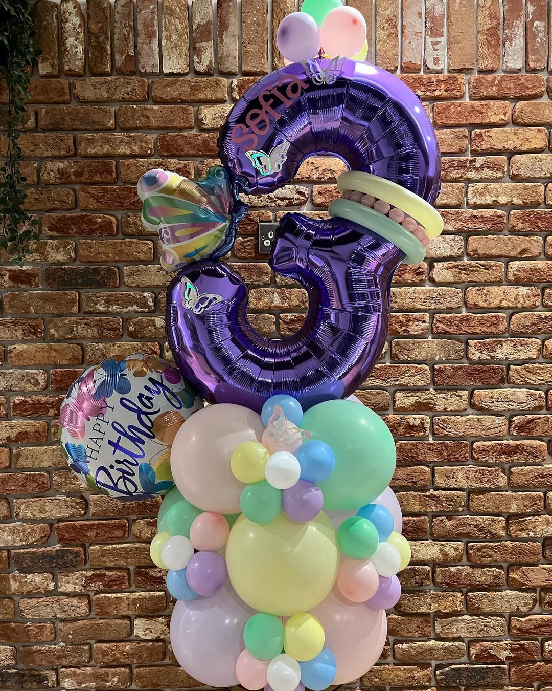 3rd Birthday balloon