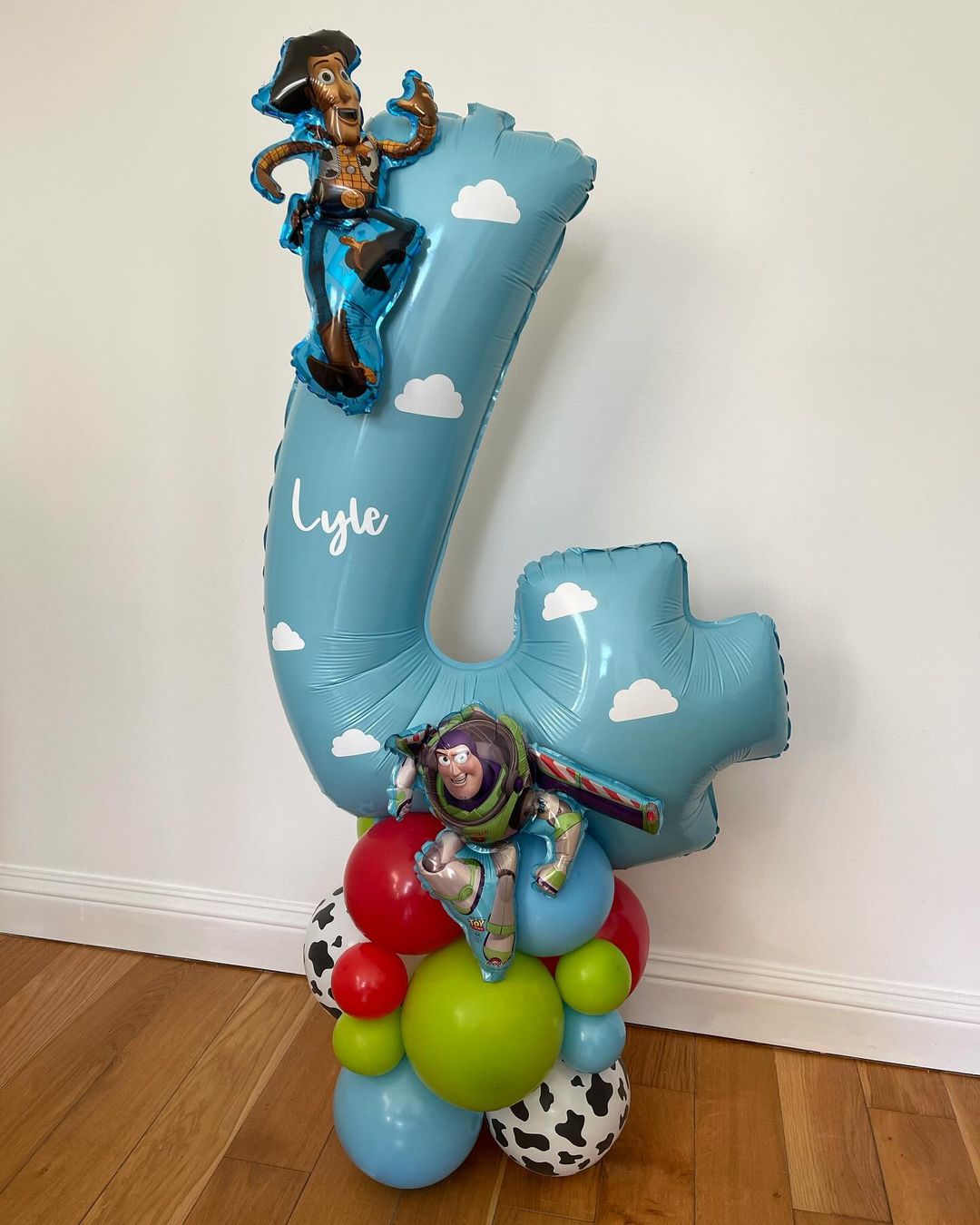 4th Birthday Personalise Balloon