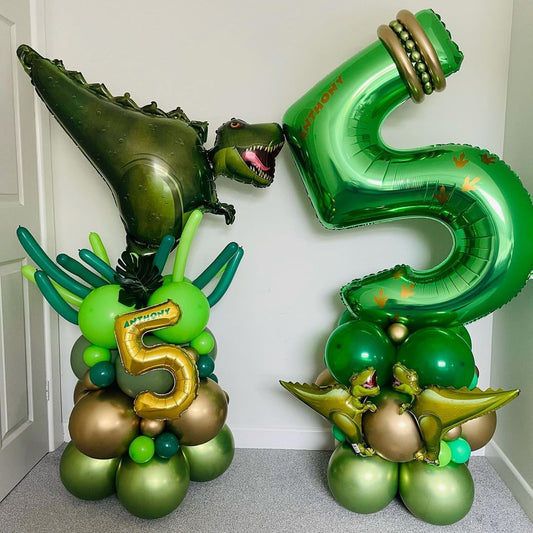 5th Birthday Balloon Bunch