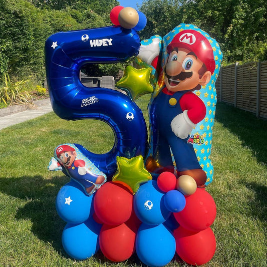 5th Birthday Balloon Bunch