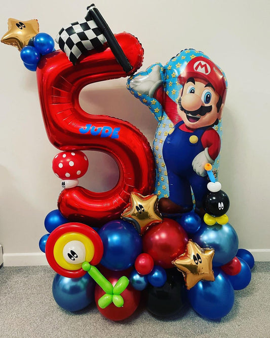 5th Birthday Balloon Bunch