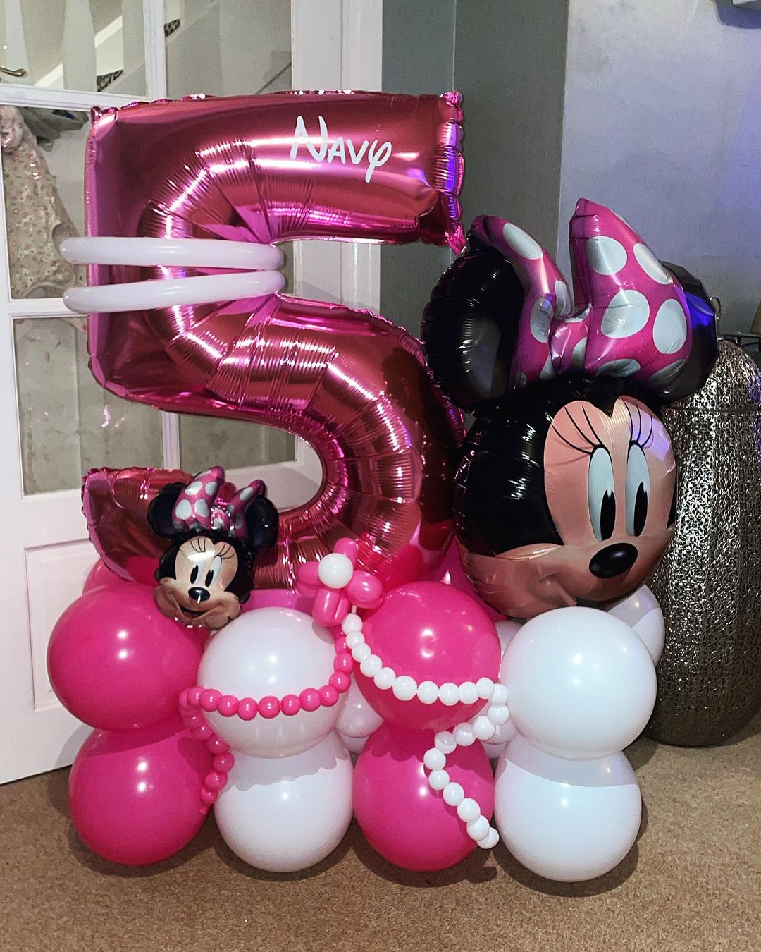 5th Birthday Balloon Bunch
