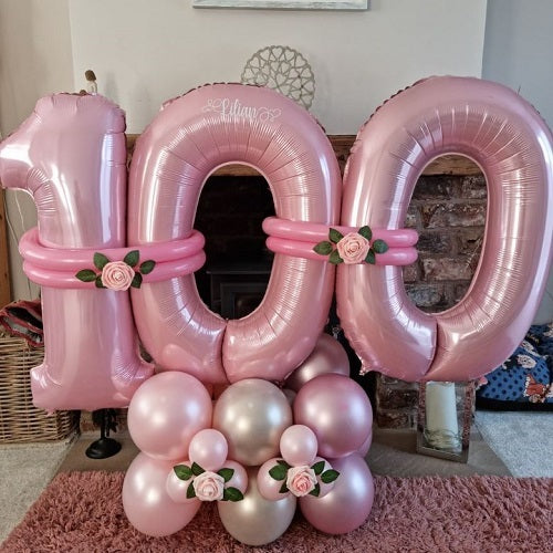 Happy 100th Birthday Balloons Bouquets