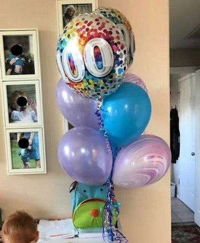 Happy 100th Birthday Balloons Bouquets