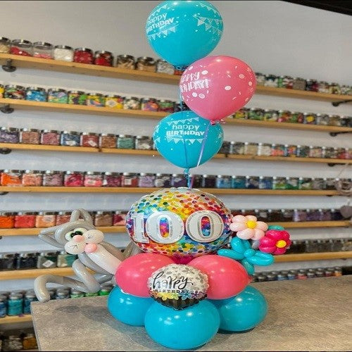 Happy 100th Birthday Balloons Bouquets
