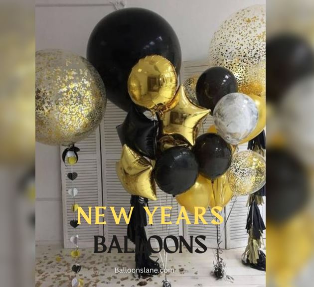 Glitter Bubble Latex Balloon Bouquet