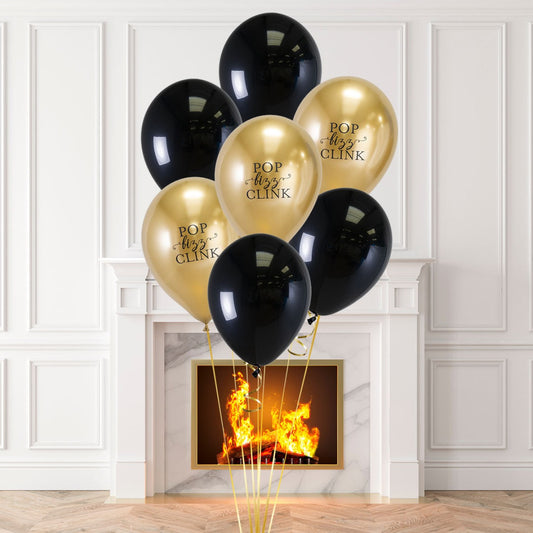 Pop Fizz Clink Latex Balloon Bouquet