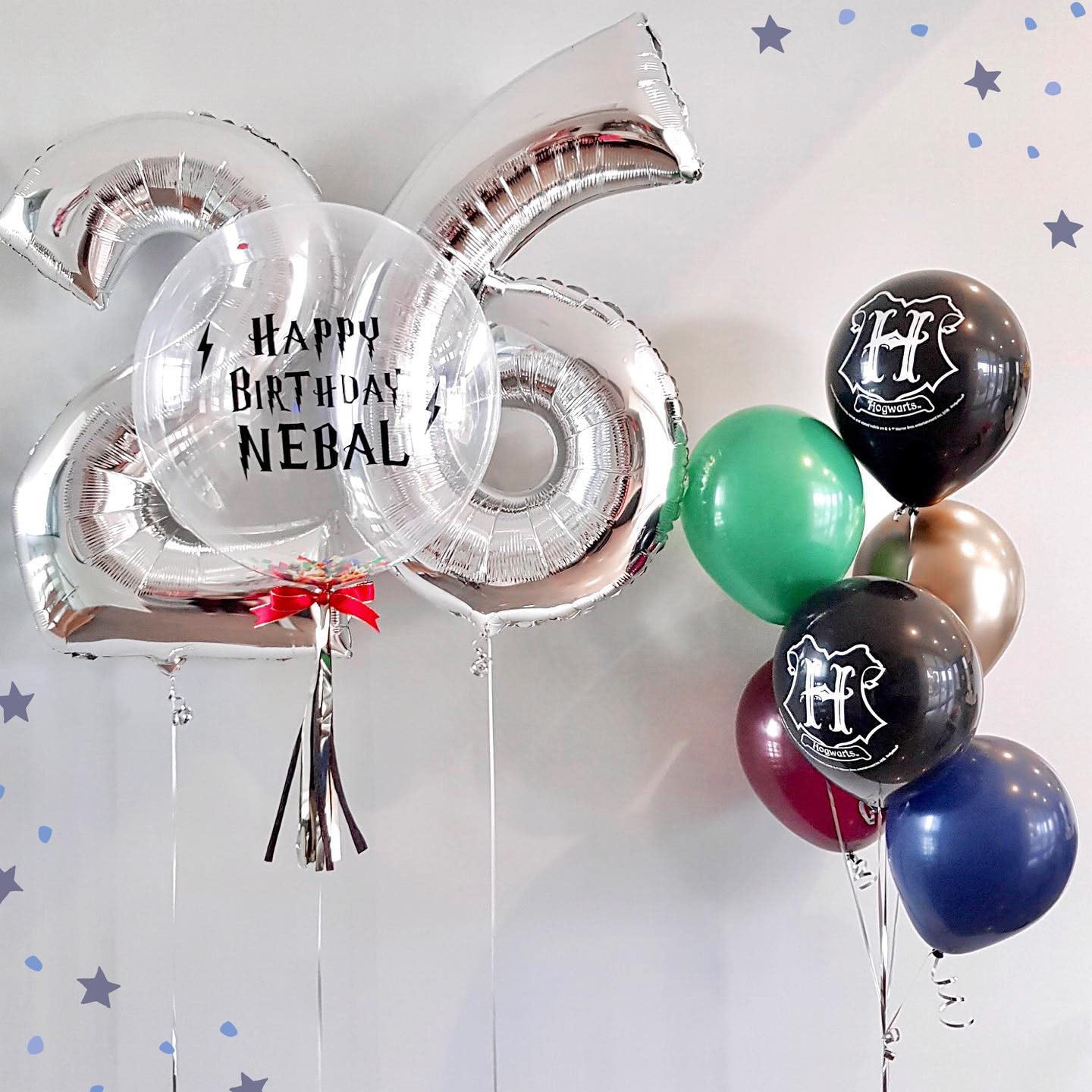 26th Birthday Harry Potter Balloon Bouquet