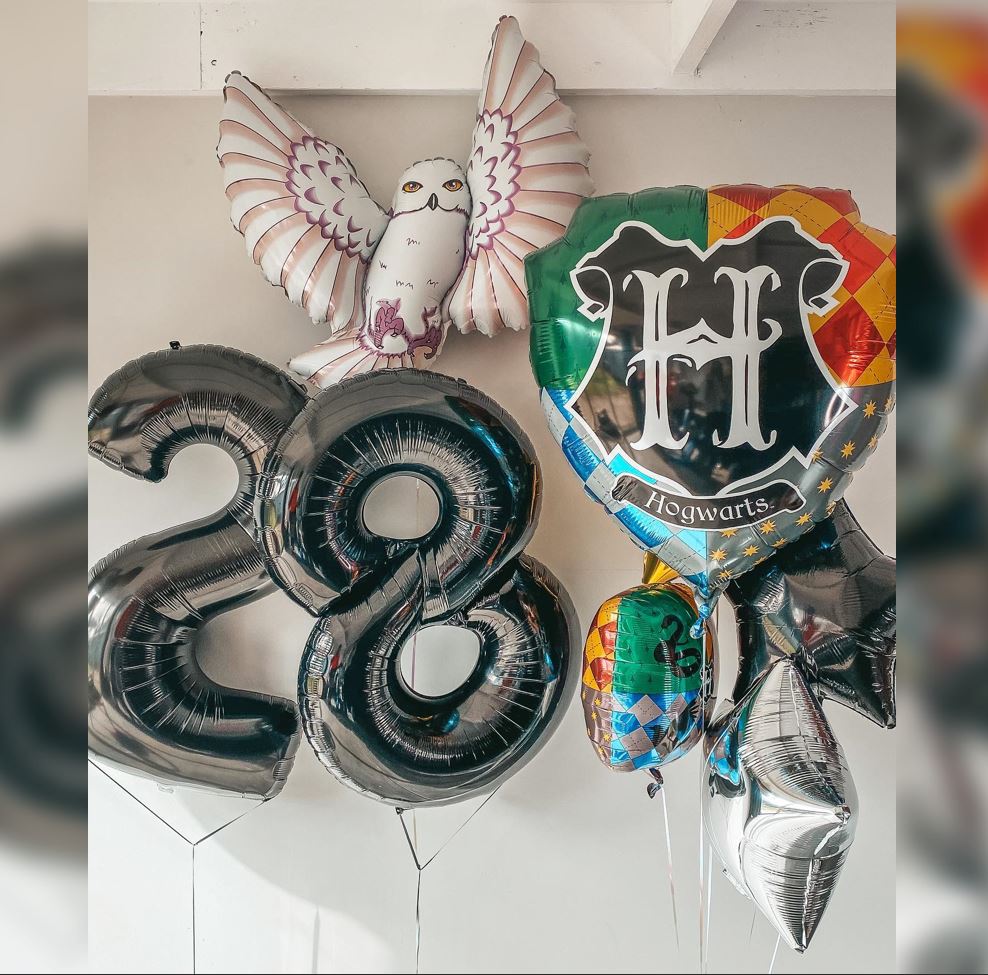 28th Birthday Harry Potter Balloon Bouquet