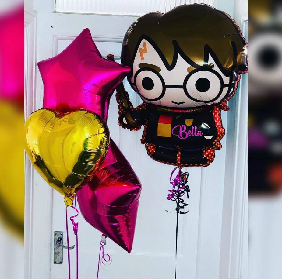 Harry Potter Star Balloon Bouquet