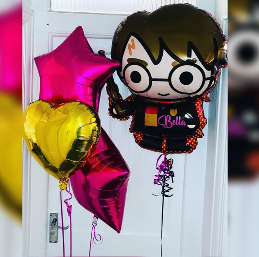 Harry Potter Star Balloon Bouquet