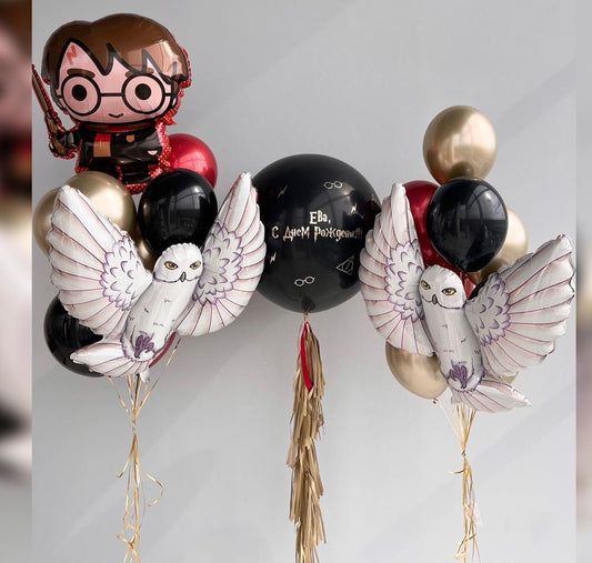 Funky Harry Potter ORBz Balloon Bouquet