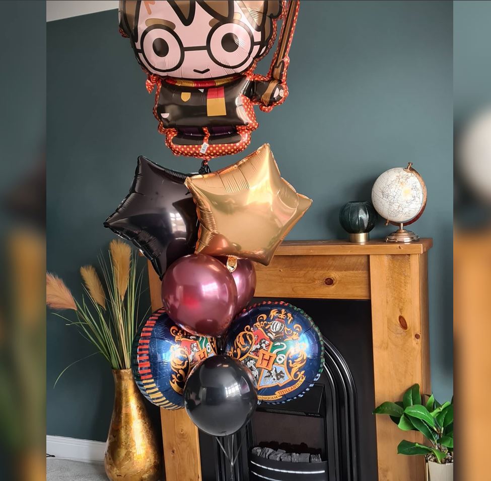 Harry Potter Theme Funky Harry Balloon Bouquet