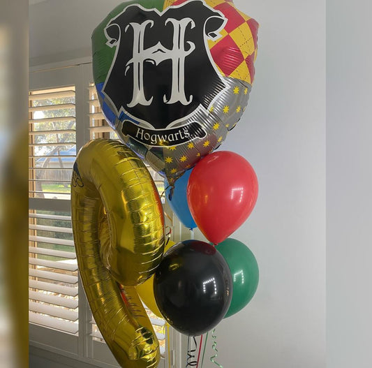 9th HBD Harry Potter Balloon Bouquet