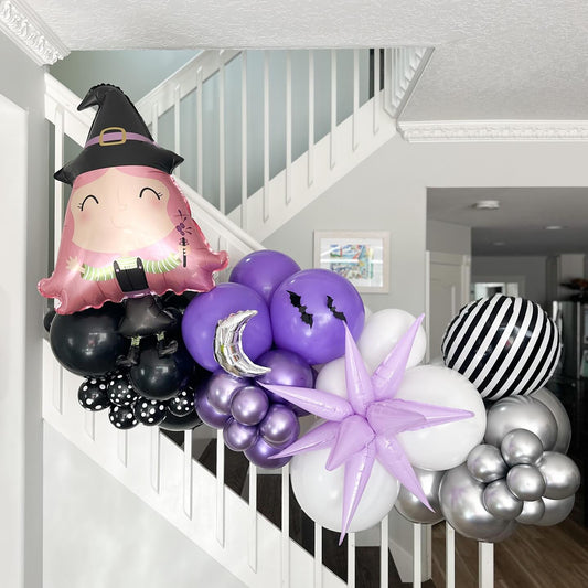 Halloween Witch Theme Balloon D?cor