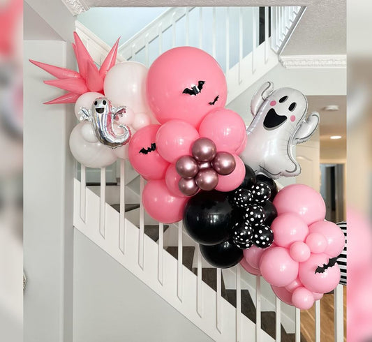 Halloween Theme Boo Balloon Decoration