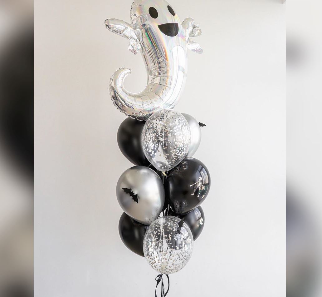 Halloween Boo Balloon Bouquet