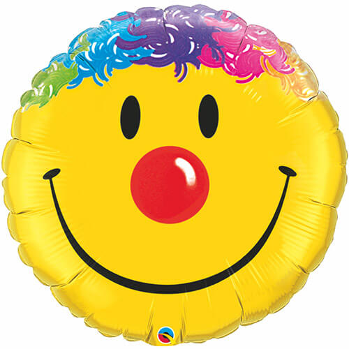 Party Balloon 18"Smile Face Foil Balloon