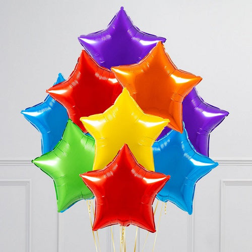 Star Foil Balloon Bouquet