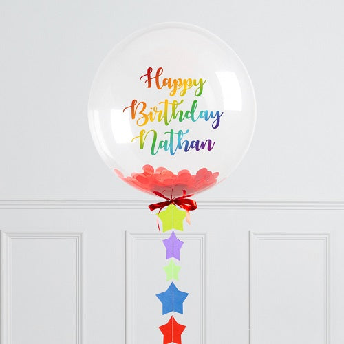 Happy Birthday Circus Bubble Balloon 