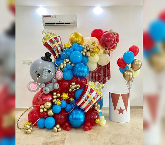 Carnival Theme Balloon Garland 