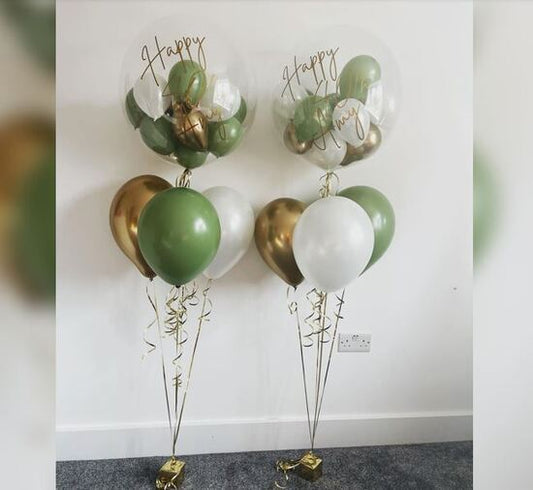 Happy Birthday Bubble Balloon Bouquet