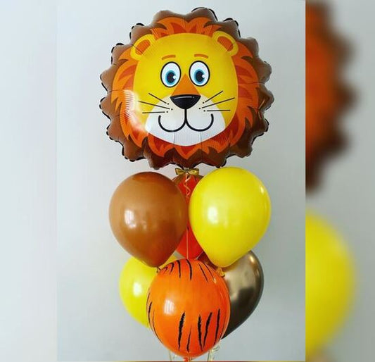 Jungle Theme Latex Balloon Bouquet