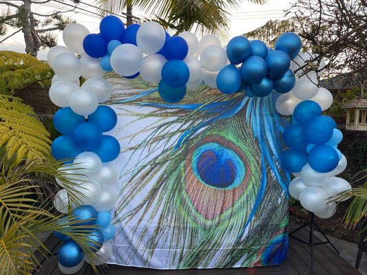 Janmashtami  Theme Balloon Decoration