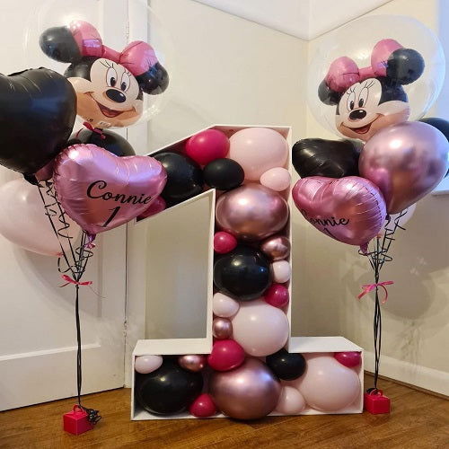 Party Balloons Minnie Mouse Helium Balloons Bouquet-20