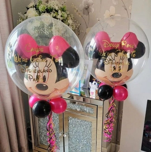 Party Balloons Minnie Mouse Helium Balloons Bouquet-31