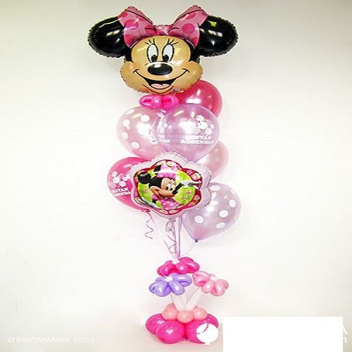 Party Balloons Minnie Mouse Helium Balloons Bouquet-32