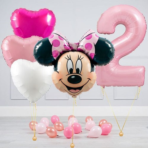 Party Balloons Minnie Mouse Helium Balloons Bouquet-35
