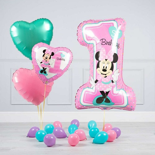 Party Balloons Minnie Mouse Helium Balloons Bouquet-38